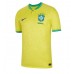 Brazilië Voetbalkleding Thuisshirt WK 2022 Korte Mouwen